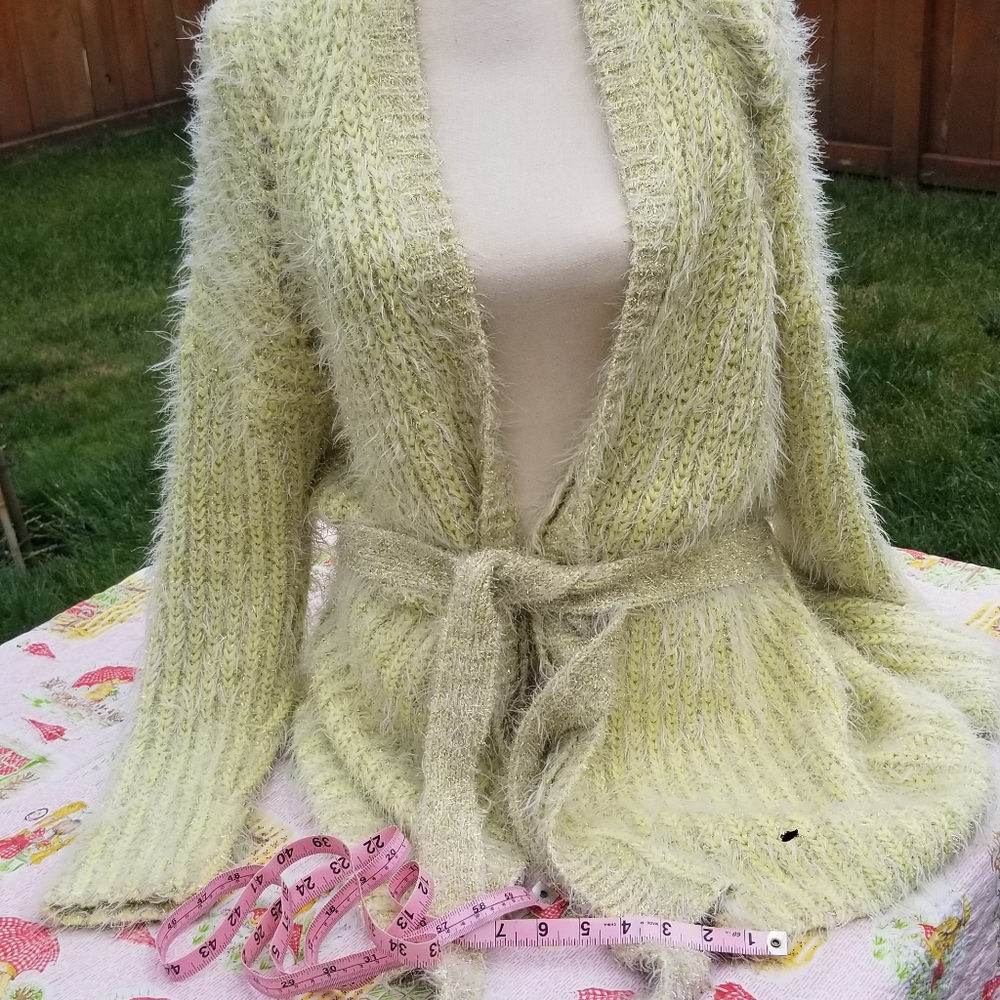 Anthropologie Wrap Around Sweater NWT Large Size